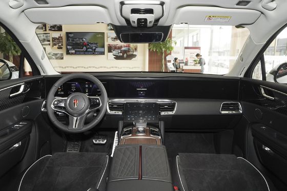 510km EV Luxury Cars Left Steering Hongqi E-HS9 Electric Car High Speed