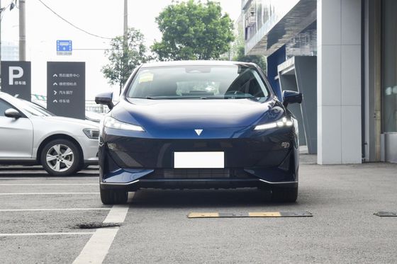Changan Dark Blue SL03 Sedan Electric Car Mini New Energy Left Side Steering Car