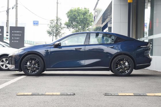 Changan Dark Blue SL03 Sedan Electric Car Mini New Energy Left Side Steering Car